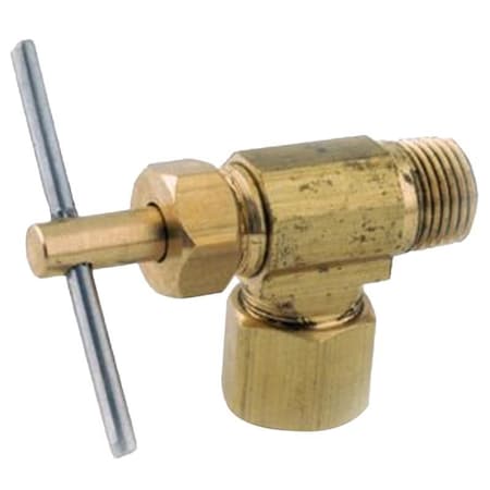 Anderson Metals Anderson Metals 3/8 in. 1/4 in. Brass Needle Valve 759103-0604AH